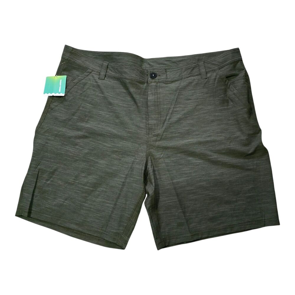 New Sea-Doo Men's 20" Sea Walkshorts Army Green Size 2XL Lightweight Pockets